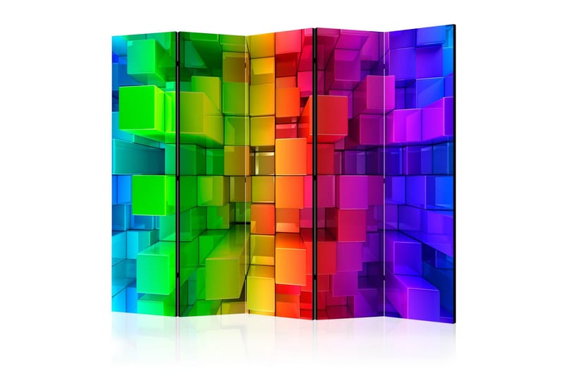 Rumsavdelare - Colour jigsaw II 225x172, Artgeist sp. z o. o.