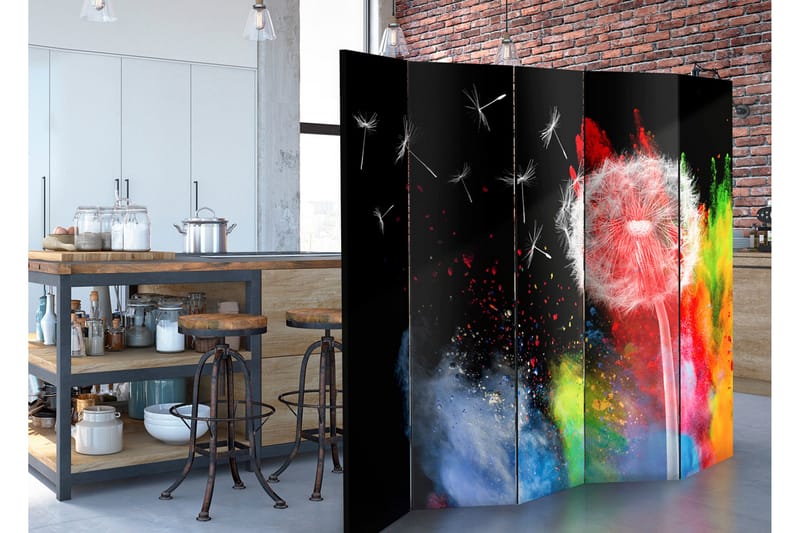 Rumsavdelare Colourful Element 225x172 - Artgeist sp. z o. o. - Inredning - Rumsavdelare - Vikskärm