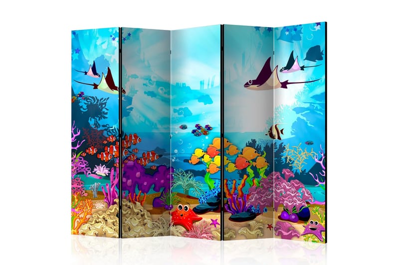 Rumsavdelare - Colourful Fish II 225x172, Artgeist sp. z o. o.