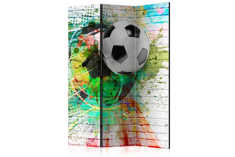 Rumsavdelare - Colourful Sport 135x172 - Artgeist sp. z o. o. - Inredning - Rumsavdelare - Vikskärm