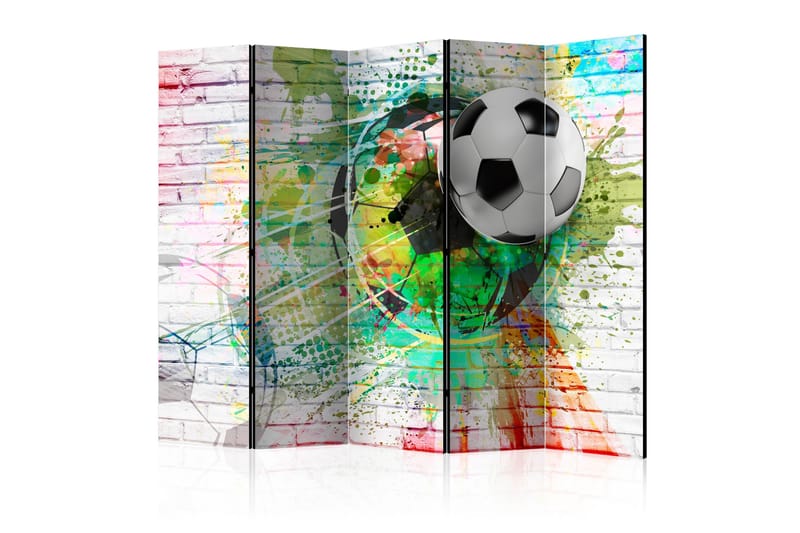 Rumsavdelare - Colourful Sport II 225x172 - Artgeist sp. z o. o. - Inredning - Rumsavdelare - Vikskärm