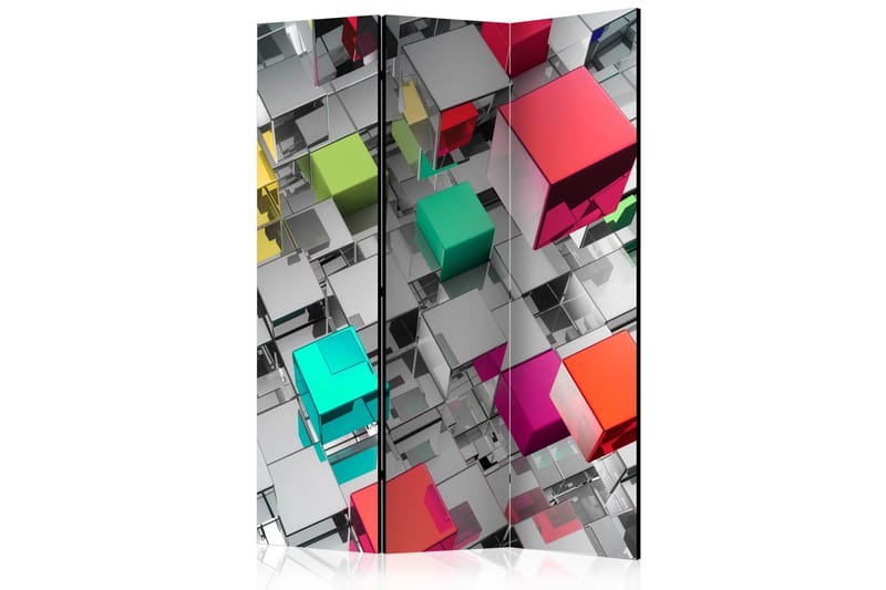 Rumsavdelare - Colours of Metal 135x172, Artgeist sp. z o. o.