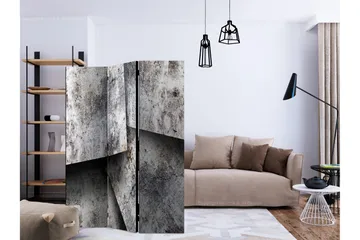 Rumsavdelare - Concrete cards 135x172 - Artgeist sp. z o. o. - Inredning - Rumsavdelare - Vikskärm