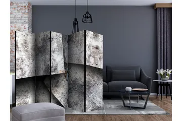 Rumsavdelare - Concrete cards II 225x172 - Artgeist sp. z o. o. - Inredning - Rumsavdelare - Vikskärm