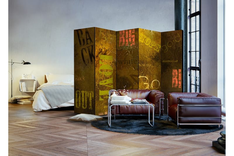 Rumsavdelare Concrete Epigraph 225x172 - Artgeist sp. z o. o. - Inredning - Rumsavdelare - Vikskärm