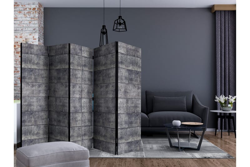 Rumsavdelare -  Concrete Fortress II 225x172 - Artgeist sp. z o. o. - Inredning - Rumsavdelare - Vikskärm