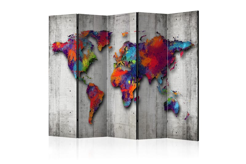 Rumsavdelare Concrete World 225x172 - Artgeist sp. z o. o. - Inredning - Rumsavdelare - Vikskärm