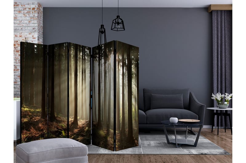 Rumsavdelare Coniferous Forest II 225x172 cm - Artgeist sp. z o. o. - Inredning - Rumsavdelare - Vikskärm