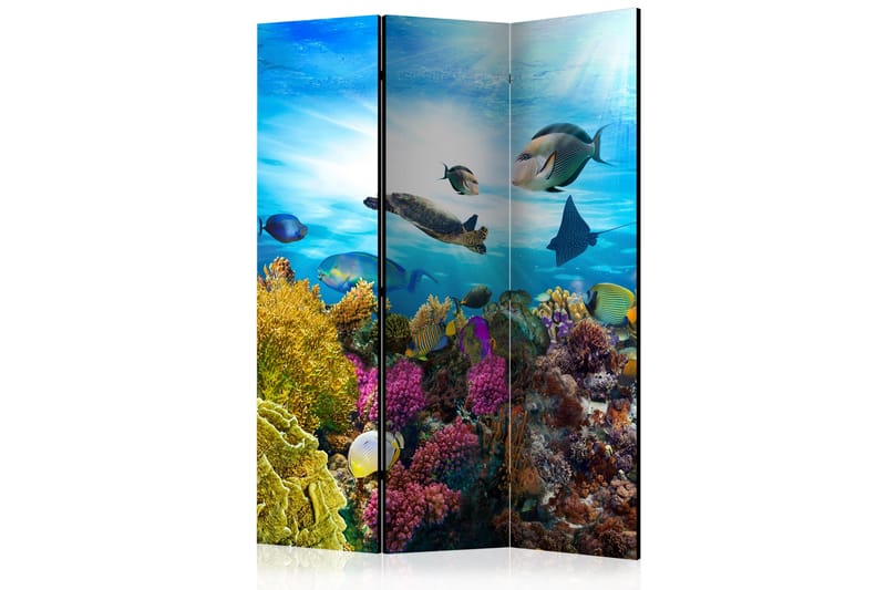 Rumsavdelare - Coral reef 135x172 - Artgeist sp. z o. o. - Inredning - Rumsavdelare - Vikskärm