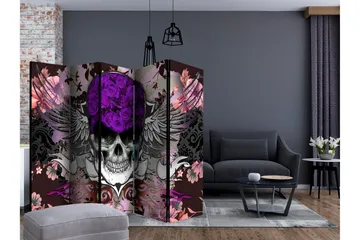 Rumsavdelare - Corpse Skull II 225x172 - Artgeist sp. z o. o. - Inredning - Rumsavdelare - Vikskärm