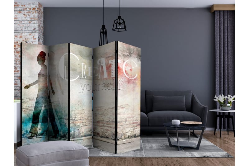 Rumsavdelare - Create yourself II 225x172 - Artgeist sp. z o. o. - Inredning - Rumsavdelare - Vikskärm