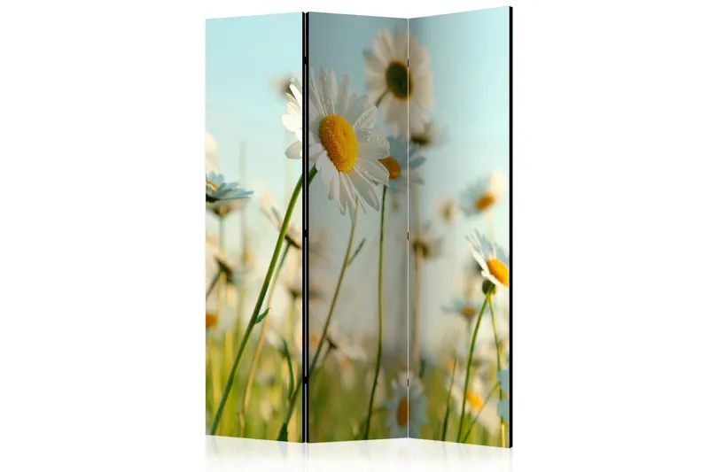 Rumsavdelare Daisies - Spring Meadow 135x172 cm, Artgeist sp. z o. o.