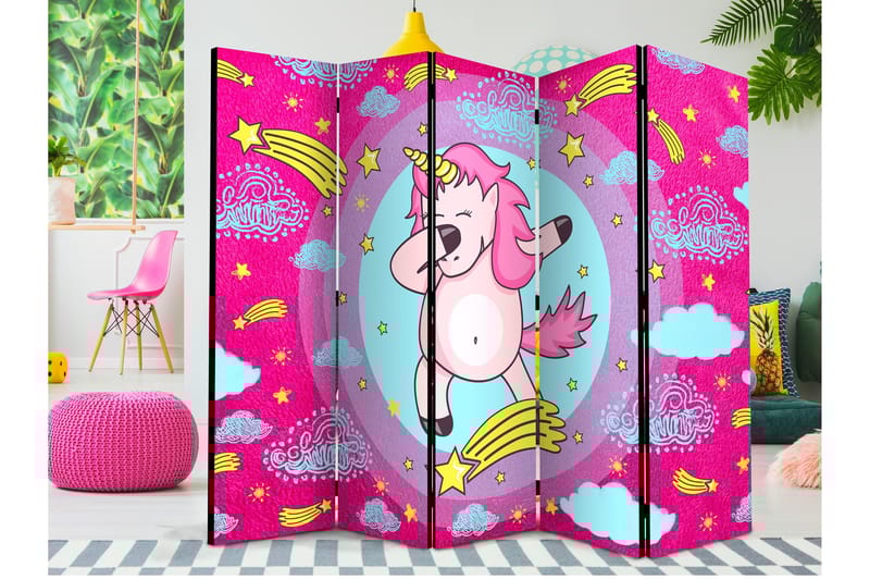 Rumsavdelare Dancing Unicorn II 225x172 cm, Artgeist sp. z o. o.