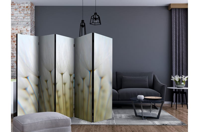 Rumsavdelare - Dandelion forest II 225x172 - Artgeist sp. z o. o. - Inredning - Rumsavdelare - Vikskärm