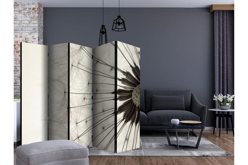 Rumsavdelare - Dandelion seed head II 225x172 - Artgeist sp. z o. o. - Inredning - Rumsavdelare - Vikskärm