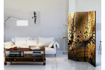 Rumsavdelare Dandelions In The Rain 135x172 - Artgeist sp. z o. o. - Inredning - Rumsavdelare - Vikskärm