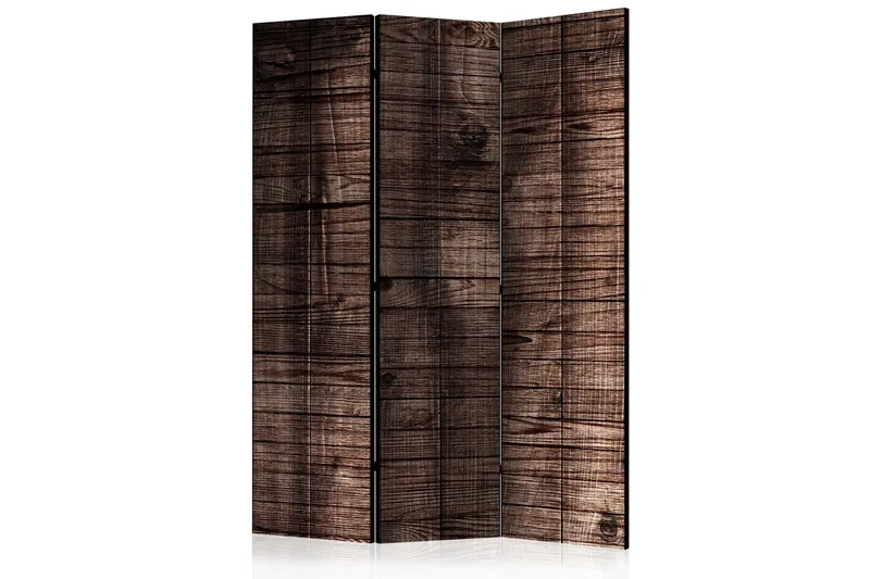 Rumsavdelare Dark Brown Boards 135x172 cm, Artgeist sp. z o. o.