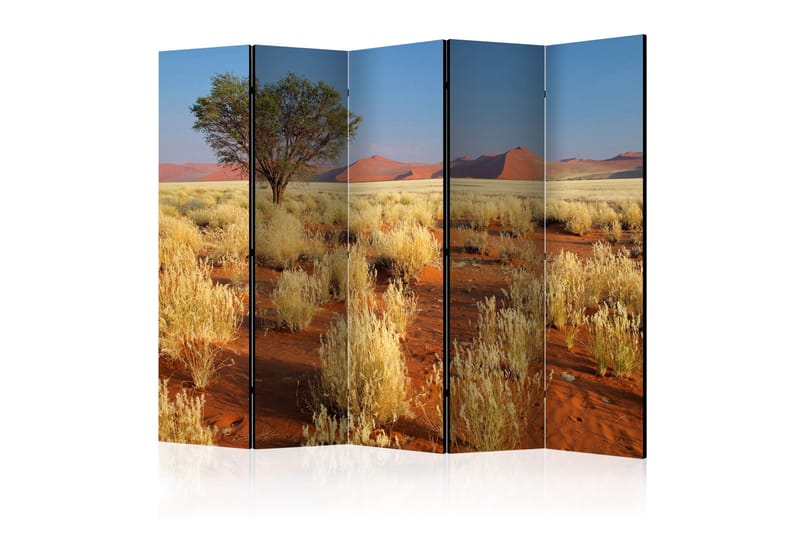 Rumsavdelare - Desert landscape, Namibia II 225x172 - Artgeist sp. z o. o. - Inredning - Rumsavdelare - Vikskärm