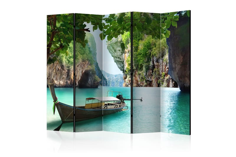 Rumsavdelare - Desolate boat II 225x172, Artgeist sp. z o. o.