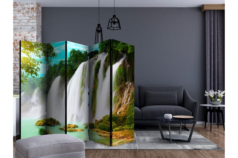 Rumsavdelare - Detian - waterfall (China) II 225x172 - Artgeist sp. z o. o. - Inredning - Rumsavdelare - Vikskärm