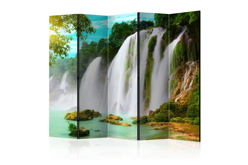 Rumsavdelare - Detian - waterfall (China) II 225x172 - Artgeist sp. z o. o. - Inredning - Rumsavdelare - Vikskärm