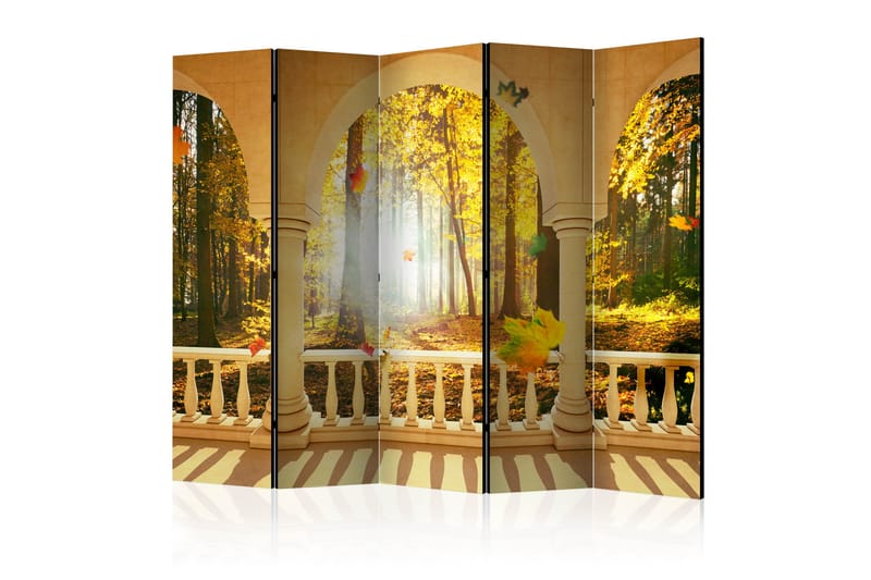 Rumsavdelare Dream About Autumnal Forest II 225x172 cm - Artgeist sp. z o. o. - Vikskärm - Rumsavdelare