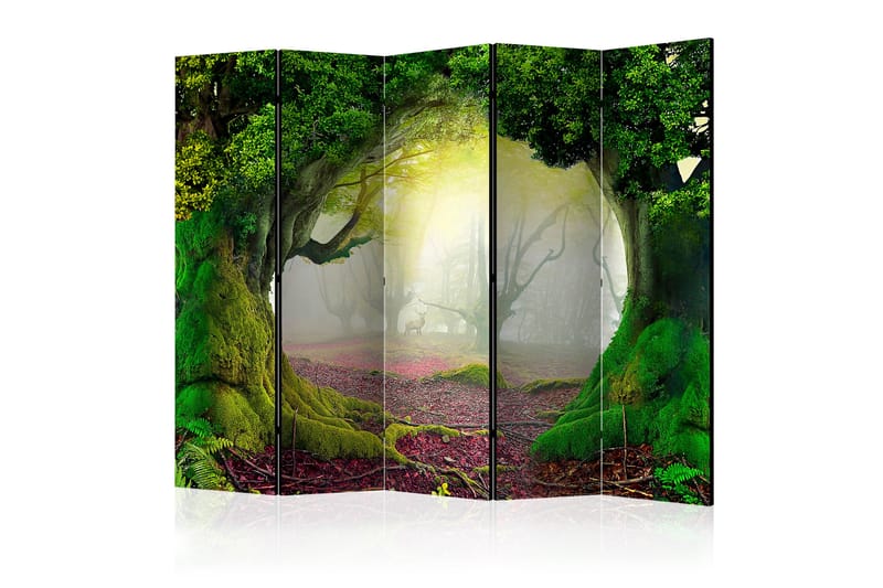 Rumsavdelare - Enchanted forest II 225x172 - Artgeist sp. z o. o. - Inredning - Rumsavdelare - Vikskärm