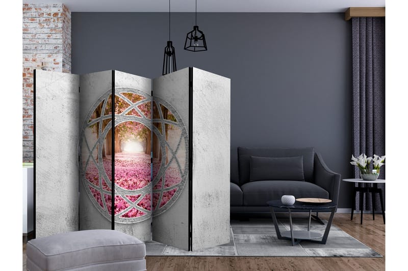 Rumsavdelare - Enchanted window II 225x172 - Artgeist sp. z o. o. - Inredning - Rumsavdelare - Vikskärm