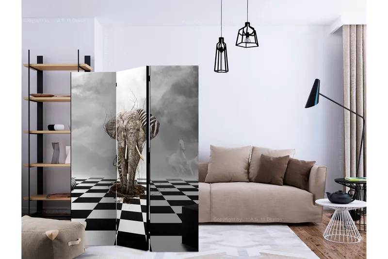 Rumsavdelare Escape From Africa 135x172 cm - Artgeist sp. z o. o. - Inredning - Rumsavdelare - Vikskärm