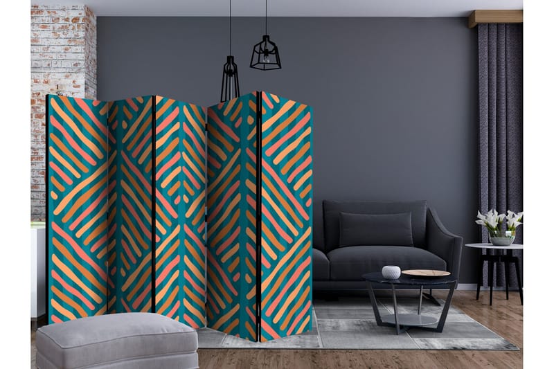 Rumsavdelare Ethnic Composition II 225x172 cm - Artgeist sp. z o. o. - Inredning - Rumsavdelare - Vikskärm