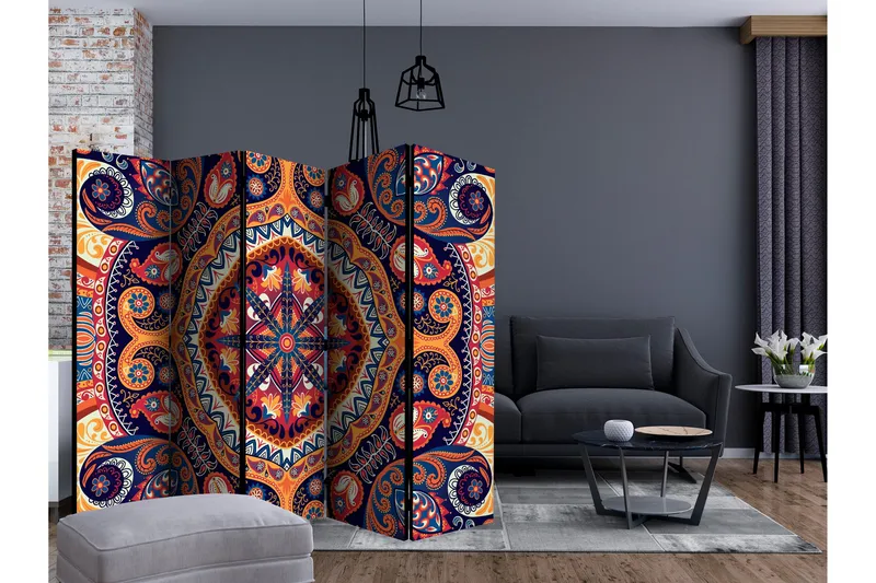 Rumsavdelare - Exotic mosaic II 225x172 - Artgeist sp. z o. o. - Inredning - Rumsavdelare - Vikskärm