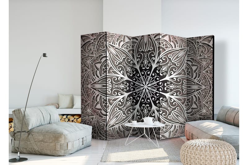 Rumsavdelare Feathers Pink 225x172 - Artgeist sp. z o. o. - Inredning - Rumsavdelare - Vikskärm