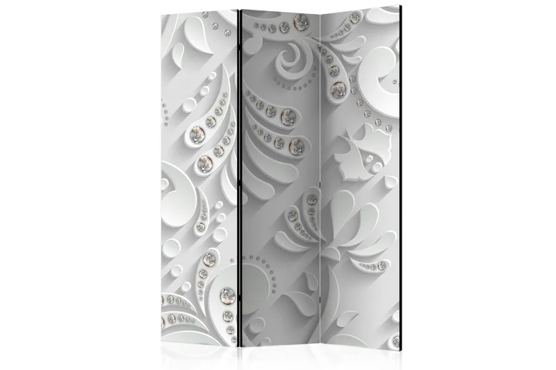 Rumsavdelare Flowers In Crystals 135x172, Artgeist sp. z o. o.