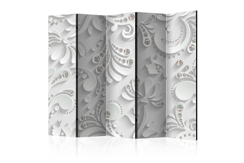 Rumsavdelare Flowers In Crystals 225x172, Artgeist sp. z o. o.