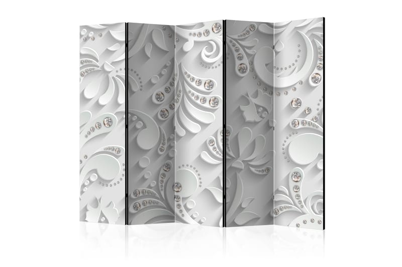 Rumsavdelare Flowers In Crystals 225x172 - Artgeist sp. z o. o. - Inredning - Rumsavdelare - Vikskärm