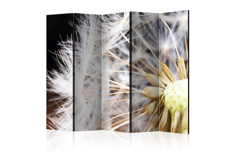 Rumsavdelare - Fluffy dandelion II 225x172 - Artgeist sp. z o. o. - Inredning - Rumsavdelare - Vikskärm