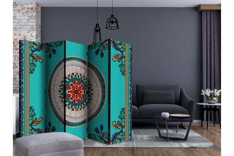 Rumsavdelare -  Folk inspiration II 225x172 - Artgeist sp. z o. o. - Inredning - Rumsavdelare - Vikskärm