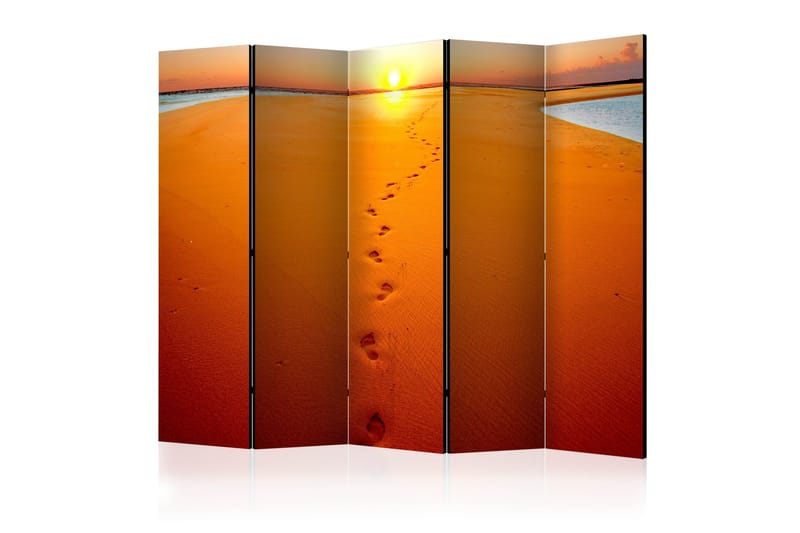 Rumsavdelare - Footprints in the sand II 225x172, Artgeist sp. z o. o.