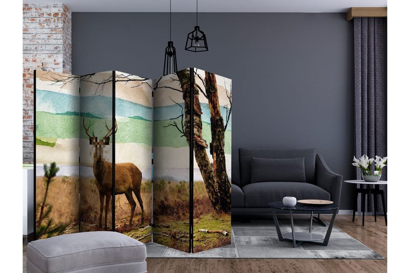 Rumsavdelare - Forest fugitive II 225x172 - Artgeist sp. z o. o. - Inredning - Rumsavdelare - Vikskärm