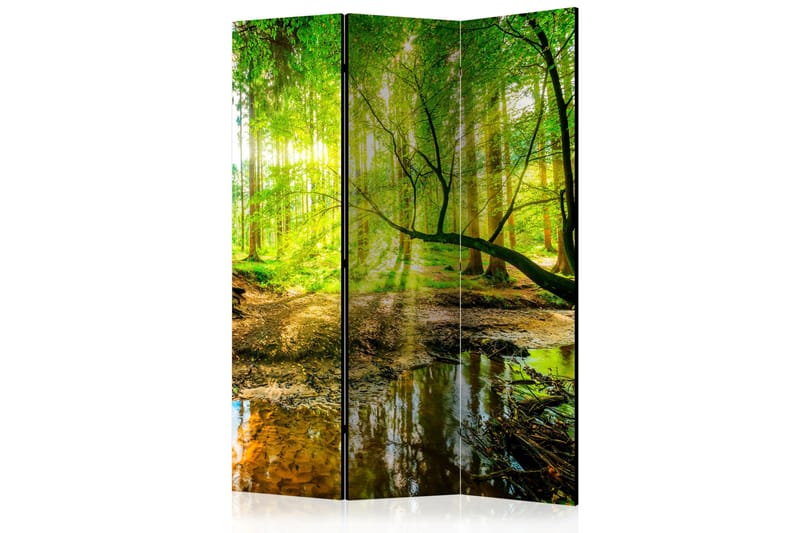 Rumsavdelare - Forest Stream 135x172 - Artgeist sp. z o. o. - Inredning - Rumsavdelare - Vikskärm