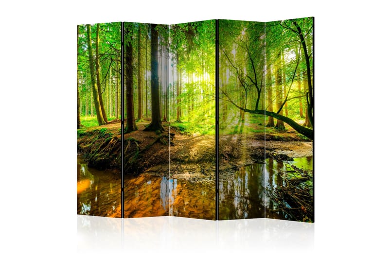 Rumsavdelare - Forest Stream II 225x172 - Artgeist sp. z o. o. - Inredning - Rumsavdelare - Vikskärm