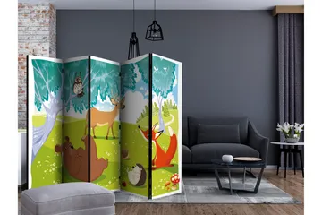 Rumsavdelare - Funny animals II 225x172 - Artgeist sp. z o. o. - Inredning - Rumsavdelare - Vikskärm