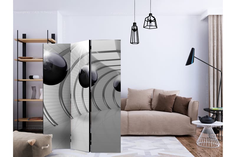 Rumsavdelare - Futuristic Tunnel II 135x172 - Artgeist sp. z o. o. - Inredning - Rumsavdelare - Vikskärm