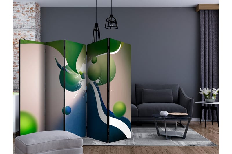 Rumsavdelare Geometric Explosion II 225x172 cm - Artgeist sp. z o. o. - Inredning - Rumsavdelare - Vikskärm