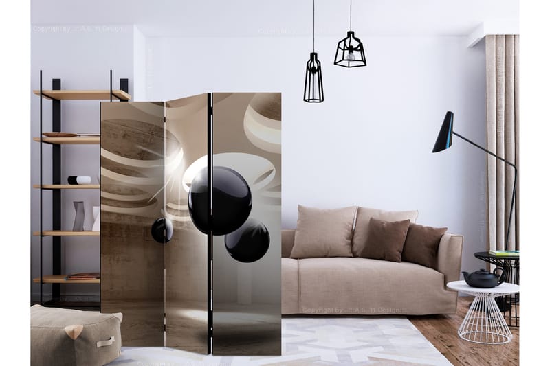 Rumsavdelare -  Geometric Glare 135x172 - Artgeist sp. z o. o. - Inredning - Rumsavdelare - Vikskärm