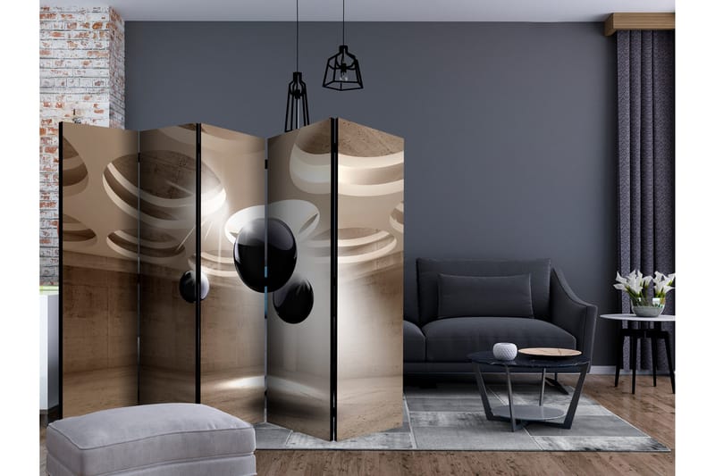 Rumsavdelare -  Geometric Glare II 225x172 - Artgeist sp. z o. o. - Inredning - Rumsavdelare - Vikskärm