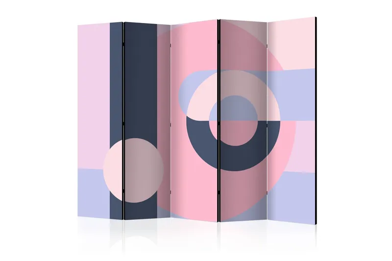 Rumsavdelare - Geometric Wreath (Violet) II 225x172, Artgeist sp. z o. o.