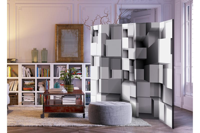 Rumsavdelare Geometric Puzzle 225x172 - Artgeist sp. z o. o. - Inredning - Rumsavdelare - Vikskärm