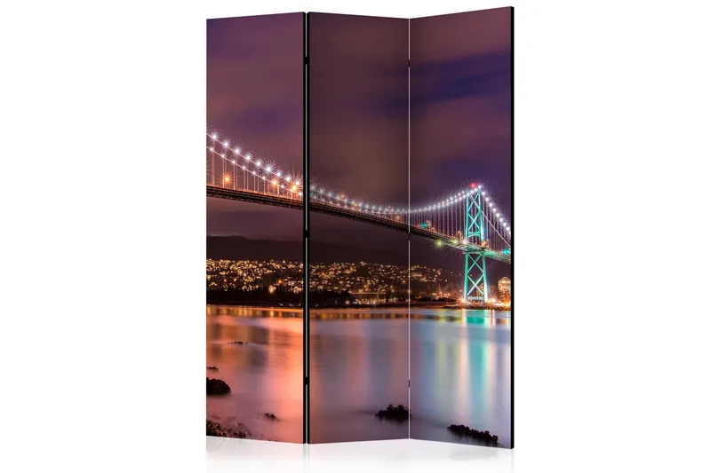 Rumsavdelare Glow Above the City 135x172 cm, Artgeist sp. z o. o.