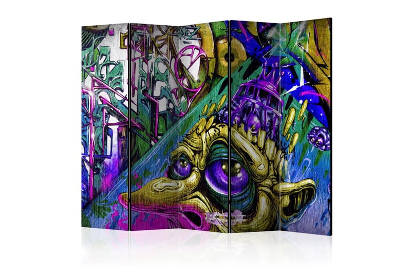 Rumsavdelare - Goblin City II 225x172 - Artgeist sp. z o. o. - Inredning - Rumsavdelare - Vikskärm